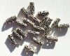 20 12x5mm Antique Silver Bali Style Metal Tube Beads